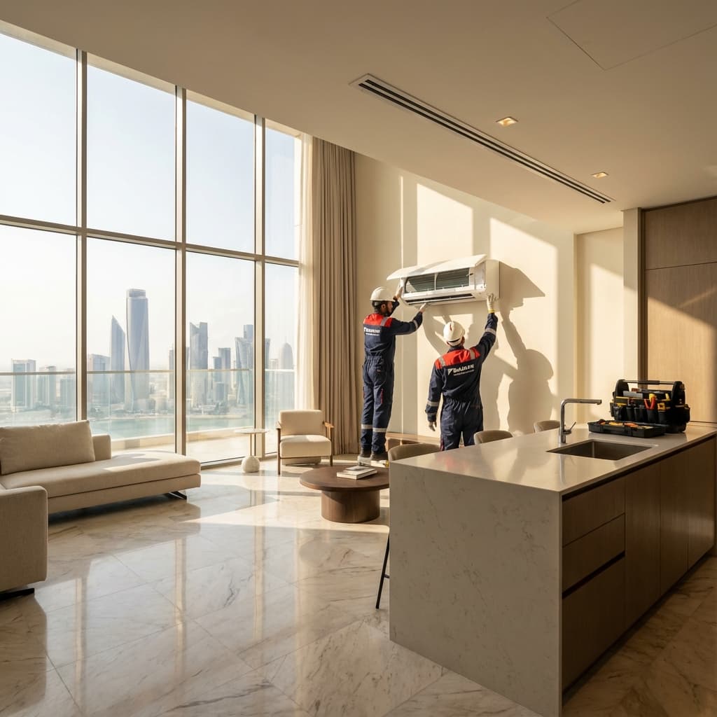 AC Service in Lusail, West Bay & Greater Doha: Area-by-Area Guide (2025)