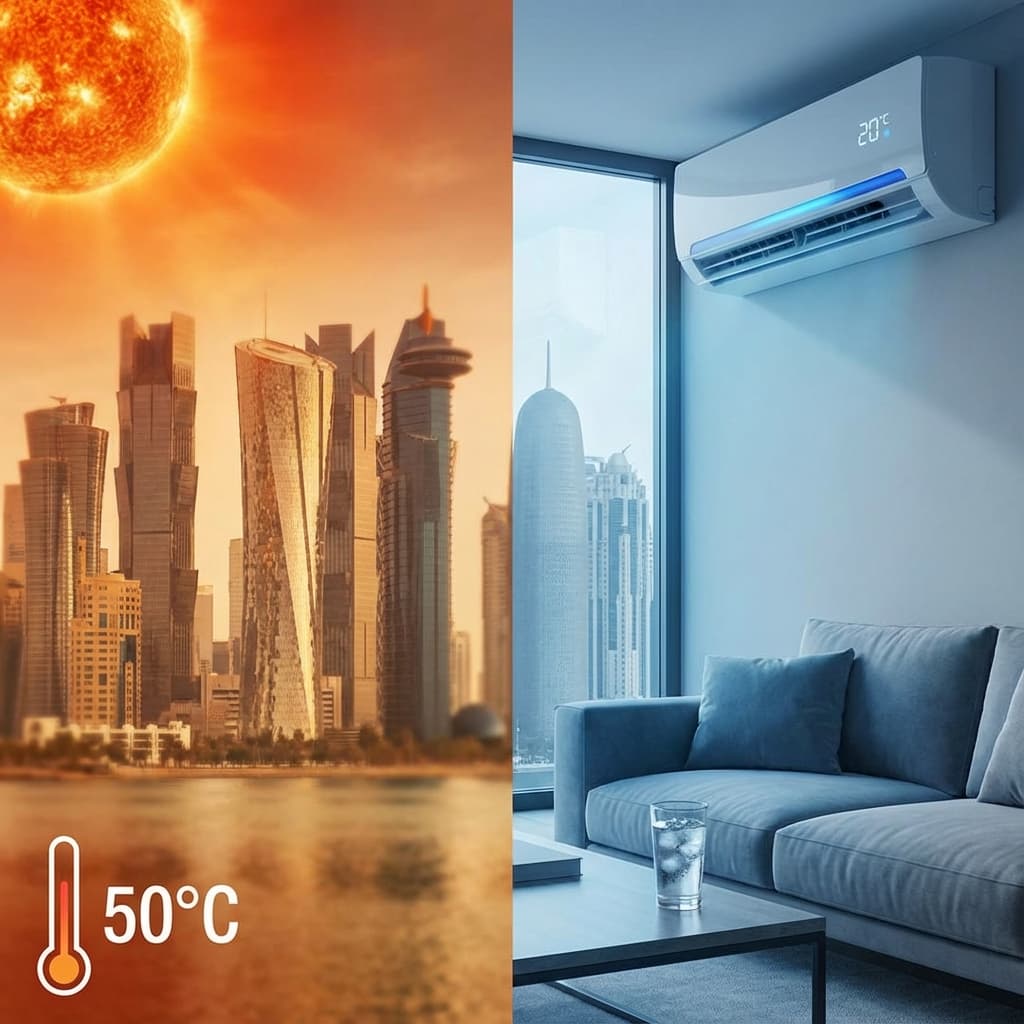 AC Pre-Summer Checklist Qatar 2026: Before Temperatures Hit 50°C